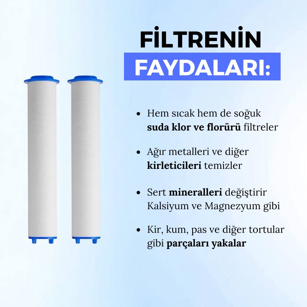 Yedek Duş Başlığı Filtresi
