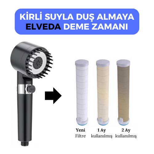 Aykar - Filtreli Duş Başlığı