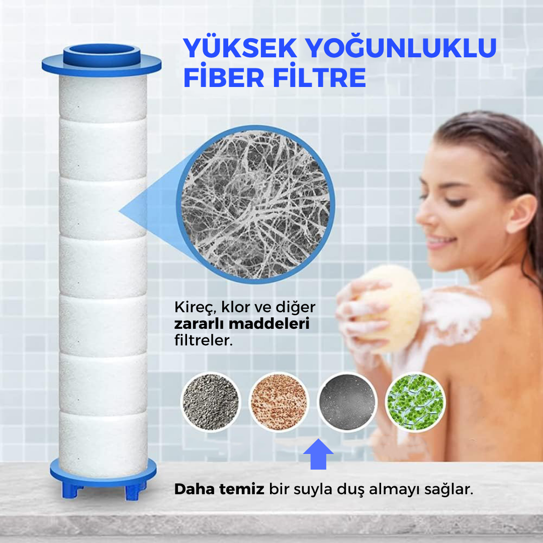Aykar - Masajlı Filtreli Duş Başlığı