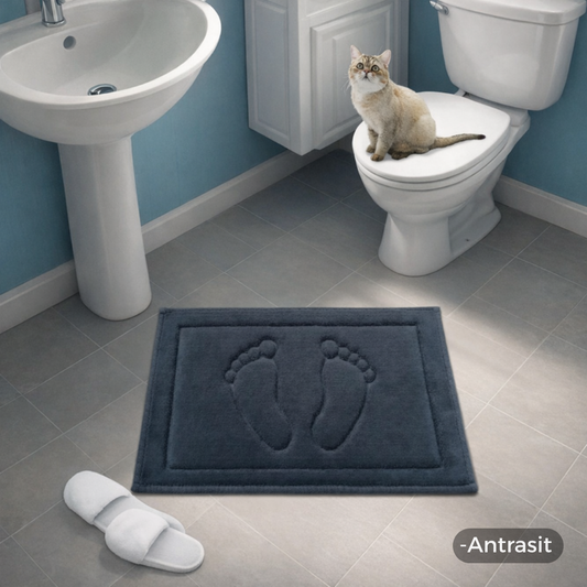 Pamuk Dokuma Su Emici Banyo Paspası (60x40 Cm)