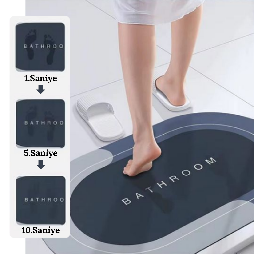 Ultra Su Emici Banyo Paspası