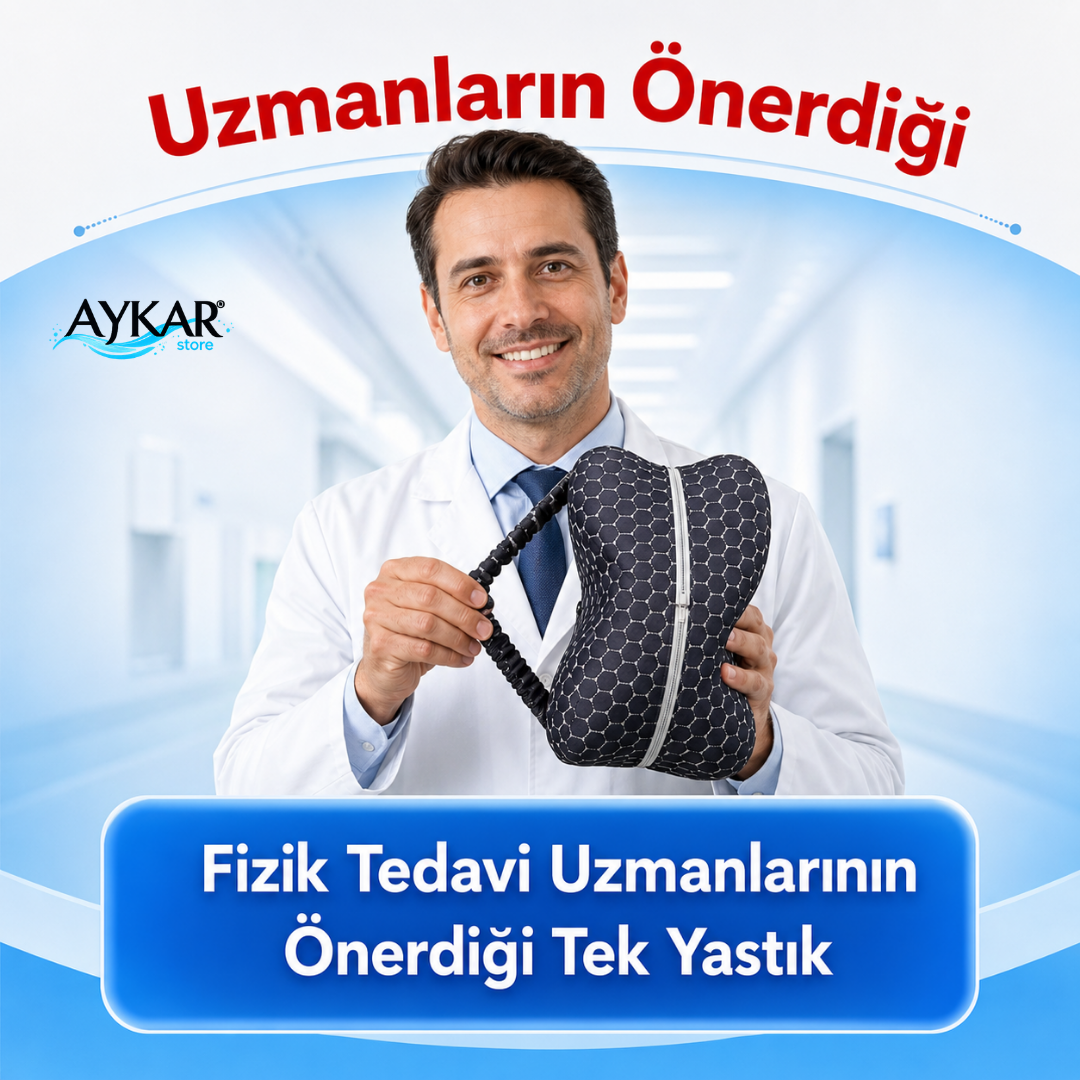 Aykar™ - Bel Destekleyici 100% Ortopedik Yastık