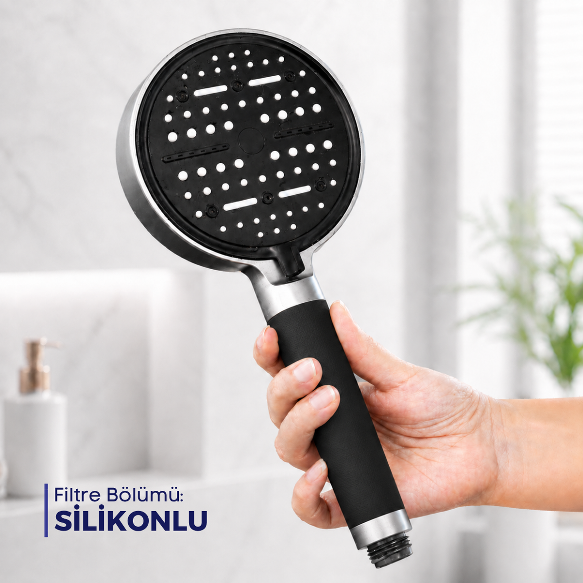 6 Fonksiyonlu Yeni Nesil Filtreli Duş Başlığı