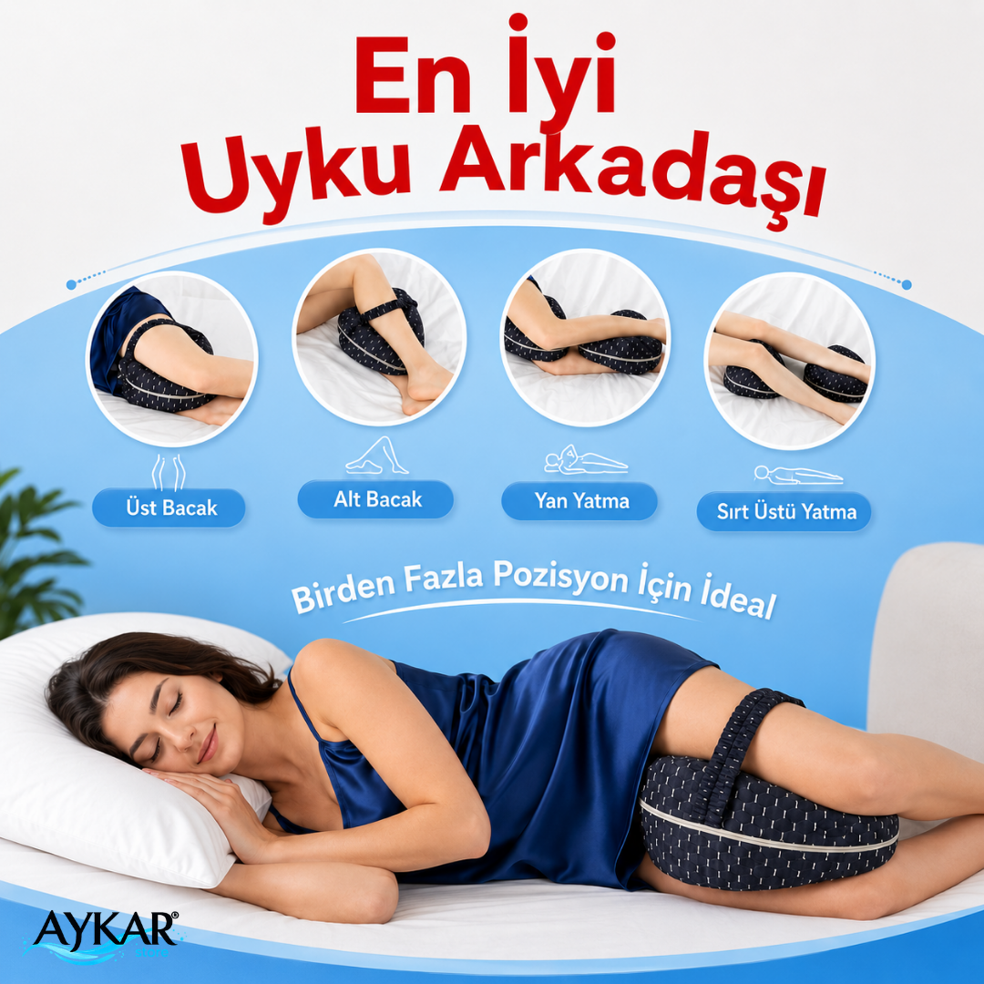 Aykar™ - Bel Destekleyici 100% Ortopedik Yastık