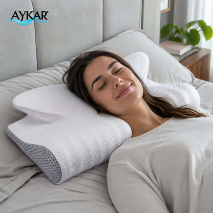 Aykar™ - Boyun Destekleyici 100% Ortopedik Yastık