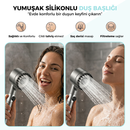Aykar - Masajlı Filtreli Duş Başlığı