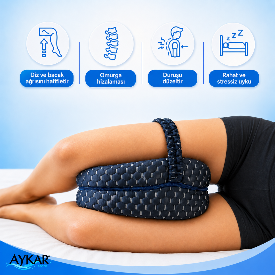 Aykar™ - Bel Destekleyici 100% Ortopedik Yastık