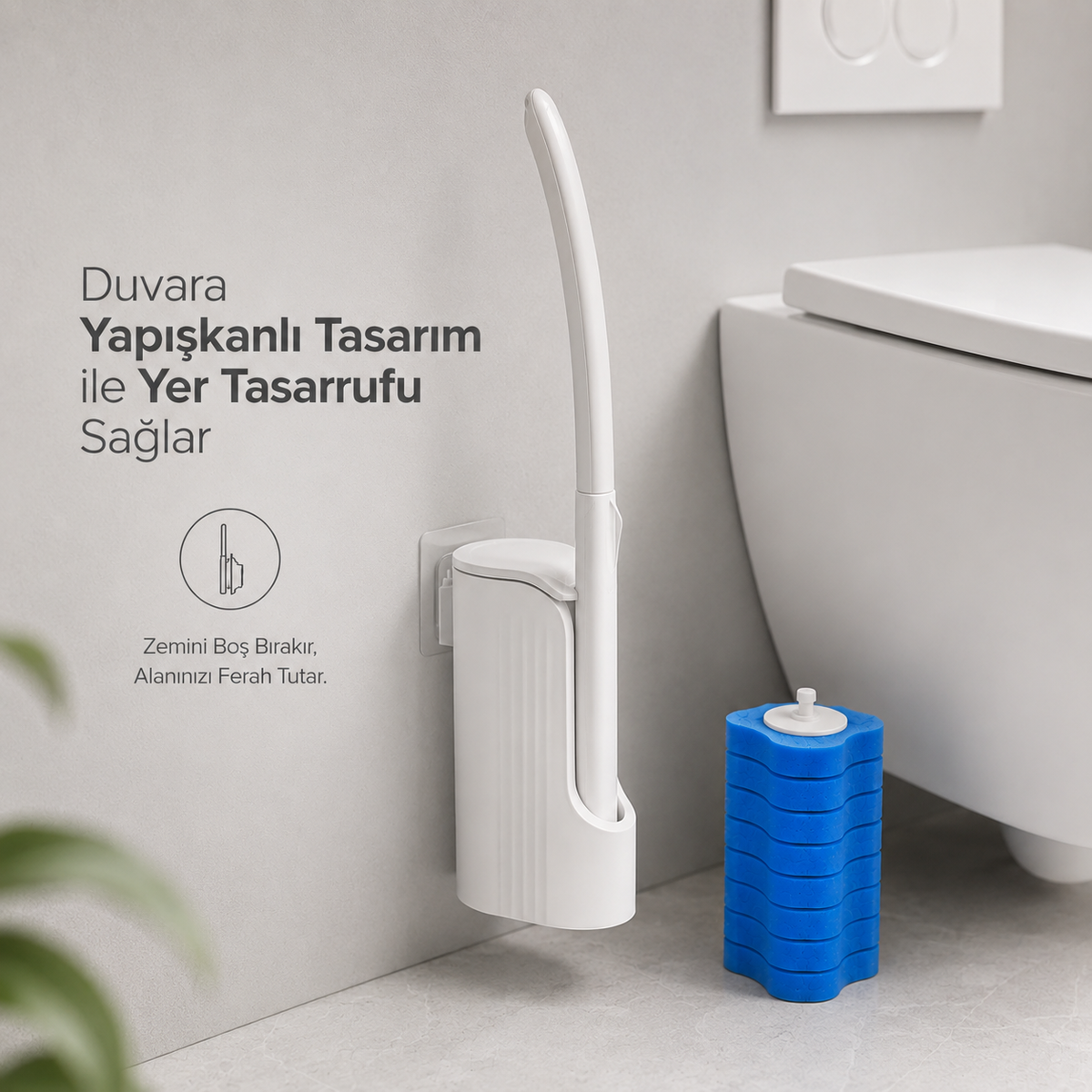 Pratik Tuvalet Temizlik Seti