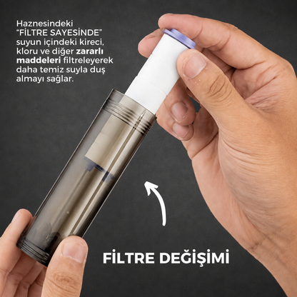 6 Fonksiyonlu Yeni Nesil Filtreli Duş Başlığı