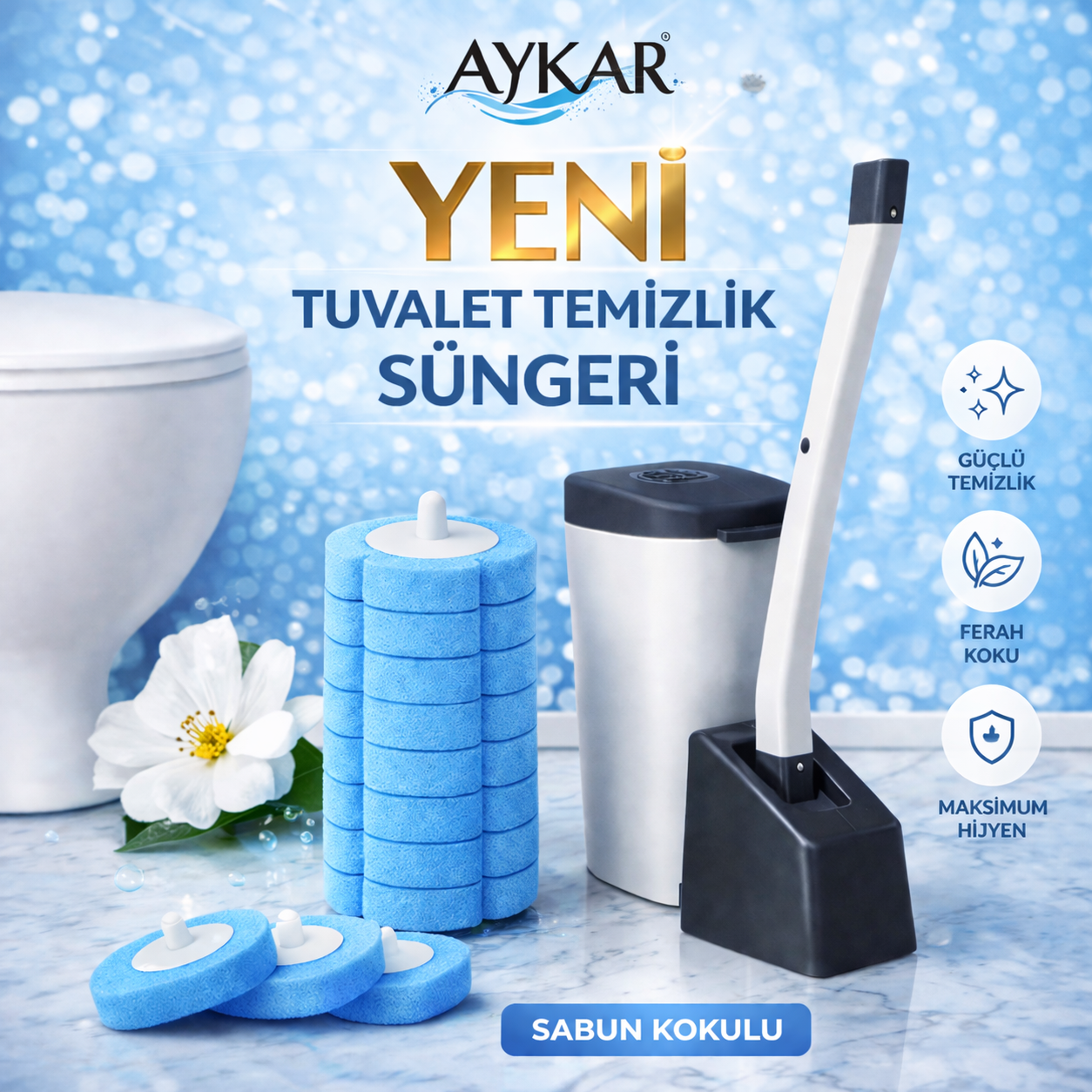 Pratik Tuvalet Temizlik Seti