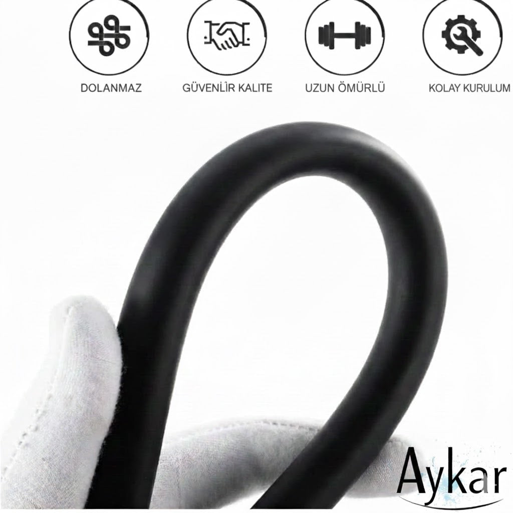 PVC Kopmaz, Kırılmaz, Paslanmaz ÖMÜRLÜK Duş Hortumu