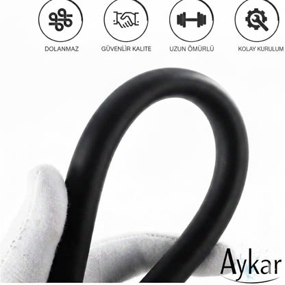 PVC Kopmaz, Kırılmaz, Paslanmaz ÖMÜRLÜK Duş Hortumu