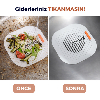 Kokulu Süzgeçli Gider Kapatıcı (Banyo + Mutfak)